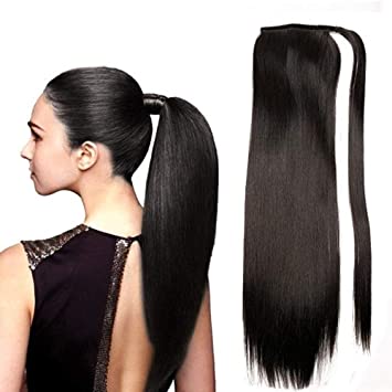Pony tail hair extensions